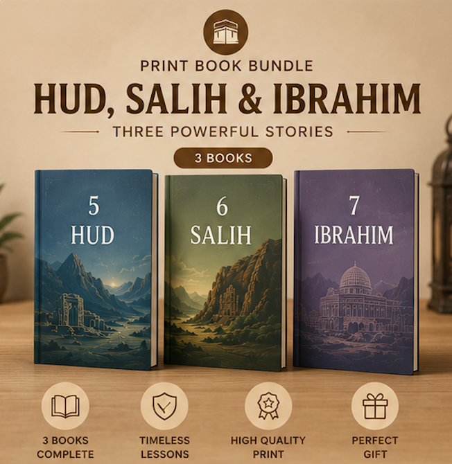 Print Book Trio - Hud, Salih, Ibrahim (AS) (English)