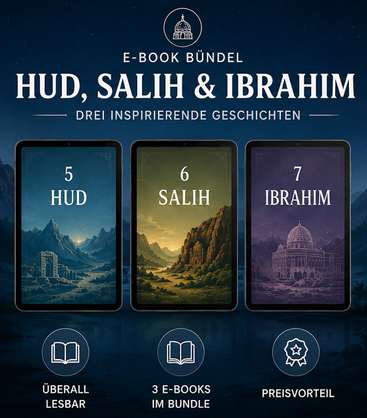 E-Book Trio - Hud, Salih, Ibrahim (AS) (Deutsch)