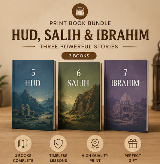 Print Book Trio - Hud, Salih, Ibrahim (AS) (English)