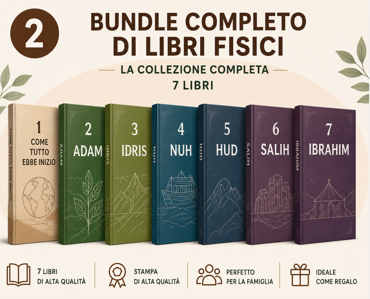 Bundle completo di libri cartacei (Italiano)