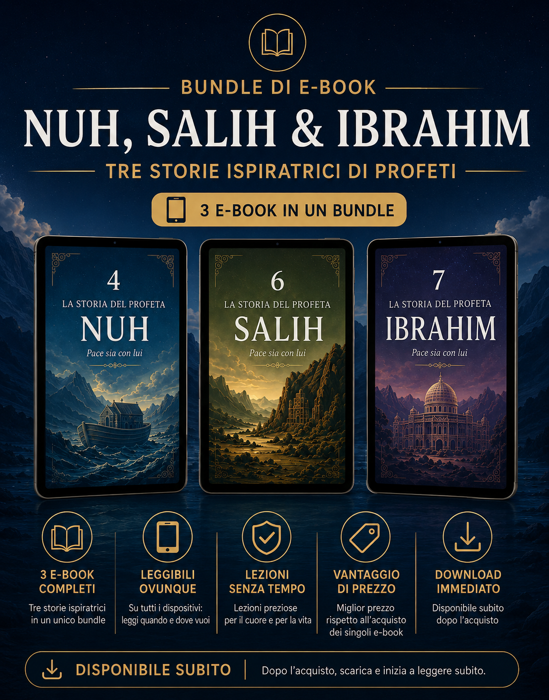 E-Book Trio- Nuh, Salih, Ibrahim (AS) (IT)